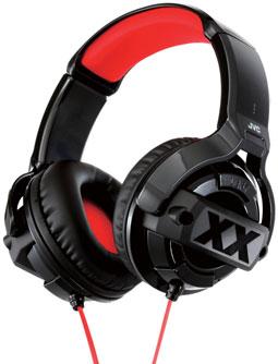 HA-M55X XTREME XPLOSIVES-Kopfhörer Großer Bass-Port für extrem druckvolle Tieftonwiedergabe Gummi-Protektoren 50 mm große Membranen Ohrumschließender Bügel-Kopfhörer, der kraftvollen, dynamischen und