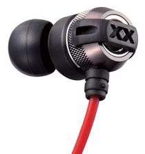 HA-FX3X XTREME XPLOSIVES-Kopfhörer Großer Bass-Port für extrem druckvolle Tieftonwiedergabe Gummi-Protektoren Robuste Hard-Box für den sicheren Transport In-Ear-Kanal-Kopfhörer mit einem edlen