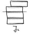 Mann/Frau sortiere in der unten stehenen Zeichnung (Bild 58) die Flächenträgheitsmomente I bei Biegung um die skizzierte Achse X-X nach Ihrer Größe.