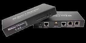 12VDC Kabellänge IN: 20m; OUT: 80m Das Exzellenz HDMI CAT6 Extender High Speed Set konvertiert und überträgt das HDMI Signal über ein einziges CAT6 Kabel mit einer Länge von bis zu 100m. So können z.