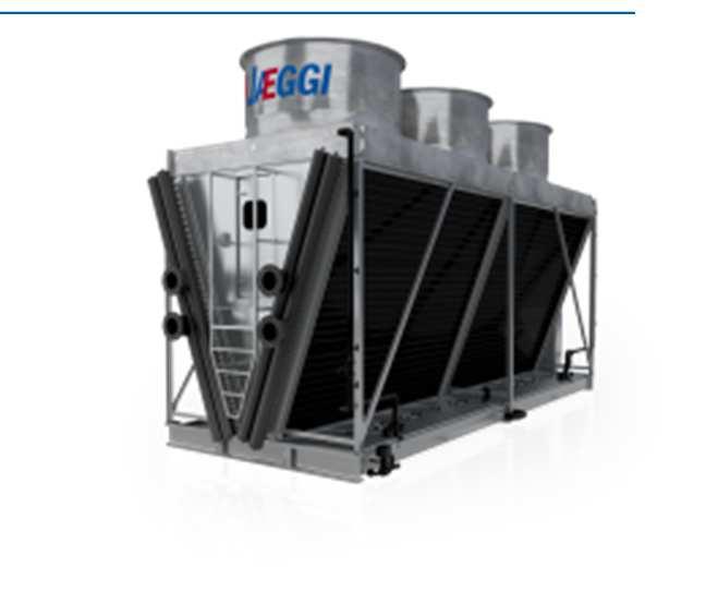 Freie Kühlung 1000 kw 1000 kw Energiezufuhr aus dem Serverraum Energieabfuhr an die Umgebung Luftkühler Rückkühler
