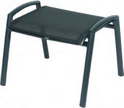44 Sessel DEL CONTE verstellbar Alu/Textilen