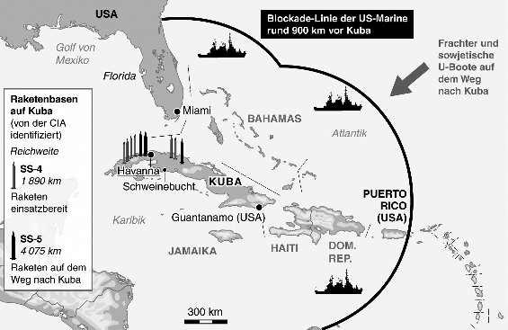 S 17 M 10 Die Welt am atomaren Abgrund die Kubakrise 1962 In der Kubakrise spitzte sich im Oktober 1962 die Ost-West-Konfrontation des Kalten Krieges dramatisch zu.