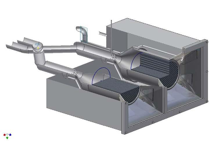 Umsetzung in Reaktoren HYDROSOL: Konti-Reaktor H 2 + N 2 N 2 +O 2 H 2 O + N 2 T = 900 C N 2 T =