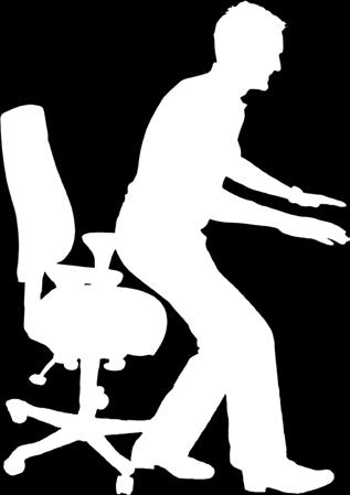 Bein vom Stuhl zu erheben. Setzen Sie sich danach auf dieselbe Art und Weise wieder auf den Stuhl.