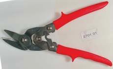 ACTION SNIPS For both straight continuous cuts and exact curve cutting, reducing the strength required for cutting, red plastic coated handle with safety grip, Cutting heads: special steel 268 0 260