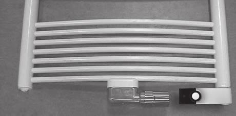 System mit Kupfer- oder Kunststoffleitungen Heizkörper Heizkörper Heizkörper Verteiler Vorlauf Verteiler ücklauf Design Ventilgarnitur Aussen mittig angeschlossen.