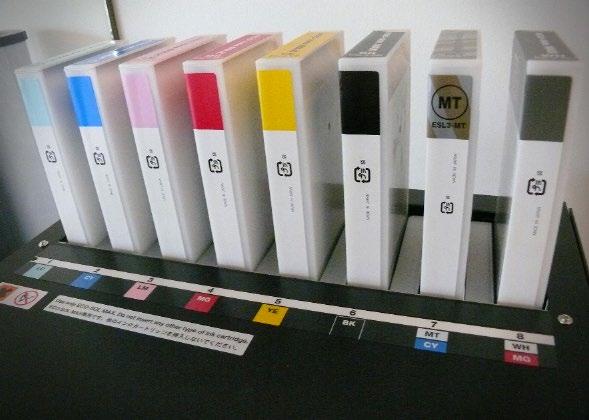 Digitaldruck 8 Farben + Metallic Bei einer Druckbreite von max.