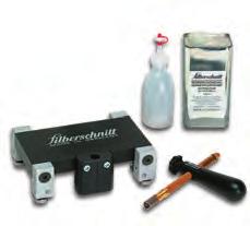 Dickglas-Schneidset im Aluminiumkoffer Der Koffer beinhaltet alle nötigen Werkzeuge für Kreisschnitte und gerade Schnitte. Bei Glasdicken von 25 mm empfehlen wir Rädchenträger BO 2449.