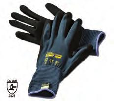 KEVLAR PowerGrab KEV Schnittschutz: 4 KEVLAR - Schnittschutz - Handschuh 20% mehr Kevlargewebe blaue Latexbeschichtung im Innenbereich, dadurch hohe Griffigkeit Atmungsaktiver Handrücken geprüft nach