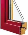 LEGNO plus Holz /Aluminium Typ 84 mm = Glas U g 1,1 Typ 95 mm = Glas U g 0,7 Preise gültig für -Fenster, inkl. Lack oder Lasur nach Farbkarte, Marken-Dreh-Kipp-Beschlag.