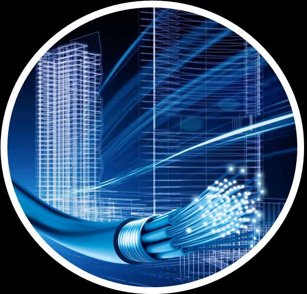 Glasfaser garantiert höchste Qualität Erfolg braucht Geschwindigkeit mit Glasfaser in die Gigabit-Ära Effizient Schnelle Übertragung hoher
