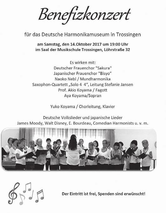 18 Nummer 41 Trossinger Mitteilungsblatt Donnerstag, 12. Oktober 2017 Jahrgang 1939/40 Jahrgang 1939/40 besucht am Dienstag, den 17. Oktober 2017 das Harmonikamuseum im Bau V.