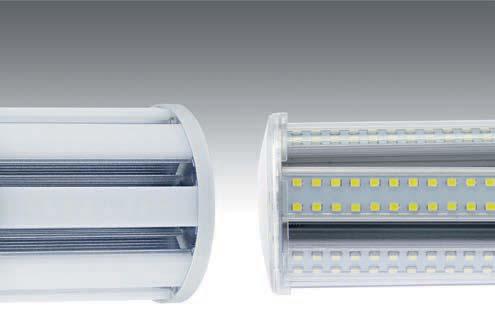 Ilumina LED-Retrofit Hochwertiges Polycarbonat-Gehäuse Hocheffiziente LEDs von LG Integrierter Treiber austauschbar Sternförmig aufgebauter Kühlkörper PC-Abdeckung mit 95 % Lichtdurchlass Während in