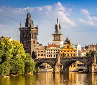 Wo sonst findet man diese Vielzahl an Baudenkmälern und architektonischen Stilen. Die verschiedenen Baustile erinnern an die wechselvolle Geschichte Prags.