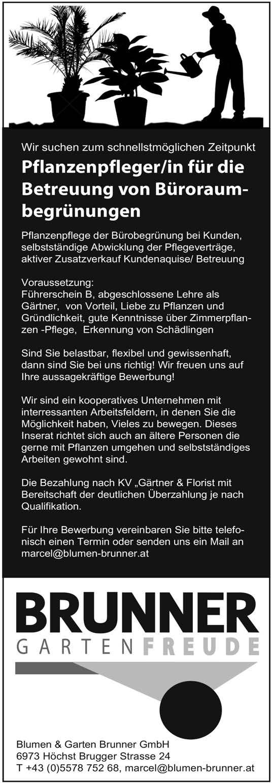 82 ANZEIGEN Dornbirner Gemeindeblatt 15. Dezember 2017 Der Krankenpflegeverein ist in der Stadt Dornbirn die Institution für die ambulante Pflege.