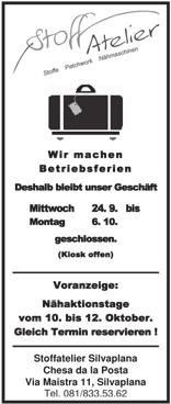 Gammeter Druck info@gammeterdruck.ch Telefon 081 837 90 90 Zu verkaufen in Zuoz Schöne Wohnungen in der bestehenden Chesa Pradels 1 1 /2- und 2 1 /2-Zimmerwohnung im 1.