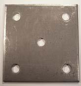 Ankerplatte aus S235JR (ST 37-2) (Preise/Stück ab Werk, ohne Mwst.) Art.-Nr. Abmessung Lochung Mittelloch 1-19 Stk. 20-49 Stk. ab 50 Stk.