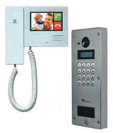 9 Zutrittskontrolle Zutrittskontrollsystem NET2 Entry Türsprechstelle Stromversorgung PoE Farbbildschirm Sprachverbindung (Vollduplex) Tastatur/LCD mit Hintergrundbeleuchtung Türöffnungsdauer 1-5.