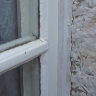 asbesthaltigem Staub Zerkleinern von ganzen Fenstern oder Fensterteilen, die asbesthaltigen Kitt enthalten Fensterkitt mit