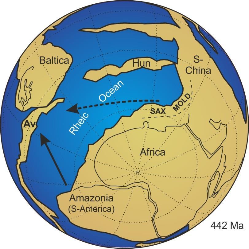 Geologischer Überblick Die Varisziden Die Varisziden bestehen aus heutiger Sicht aus mehreren kleinen Kontinentalfragmenten, welche sich im Altpaläozoikum und im Devon vom Nordrand von Gondwana