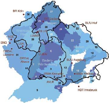 Fachbeiträge Hydrologie und Wasserbewirtschaftung 511 Staat Bundesland Dienststelle Kürzel Deutschland Baden-Württemberg Landesanstalt für Umwelt, Messungen und Naturschutz, LUBW