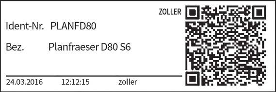 Einfach, schnell und sicher»zidcode«die effiziente Lösung zur Werkzeugidentifikation und Datenübertragung: Der von ZOLLER entwickelte Identifikationscode»zidCode«benötigt keine Netzwerkanbindung,