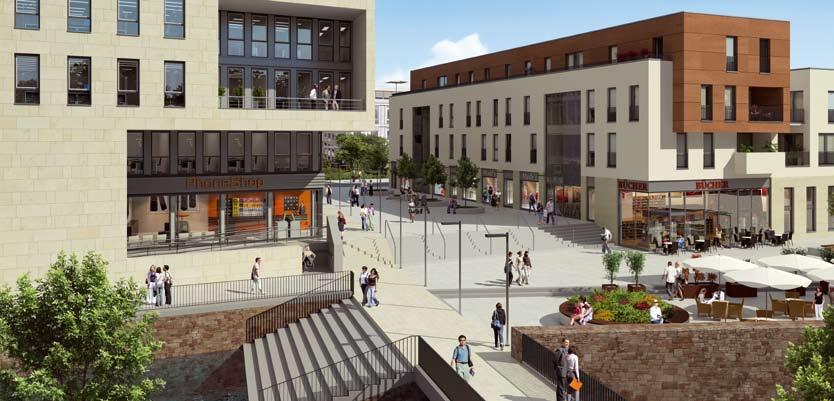 Göttingen bekommt eine neue Beste Lage! Modernes Stadtleben zeichnet sich durch abwechslungsreichen Handel und Dienstleistungen, ansprechenden Wohnraum und ein lebendiges Umfeld aus.