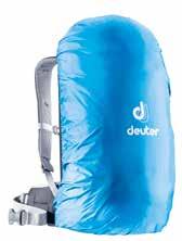 Die Rucksack-Regenhülle gibt es auch in eckiger Form für Daypacks und speziell