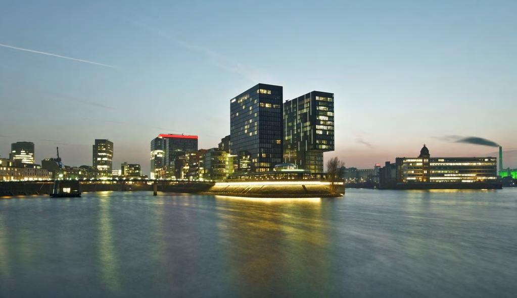 DGNB zertifizierte Hotels Hafenspitze (Hotel-Bauteil A), Düsseldorf Antragsteller WRED AG Real Estate Development Architekt