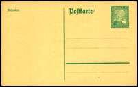 1932 - Bildpostkarten-Serie mit Werbung über dem Bild - Papier rahmfarben - P 202 Bildpostkarte Papier rahmfarben, Werteindruck "Ebert" 6 Pf, ungebraucht DR-P 202 100 ausverk.