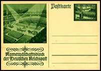 Mai 1949 - Sonderpostkarte "Kameradschaftsblock der Deutschen Reichspost" - P 292 Sonderpostkarte "Kameradschaftsblock" mit Wertstempel "Kameradschaftsblock" 6+9 Pf, ungebraucht DR-P 292 100 1,30
