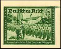August 1942 - Sonderpostkarte "Gesellschaft für Goldschmiedekunst" - P 293 Sonderpostkarte "Goldschmiedekunst" mit Wertstempel "Nürnb.