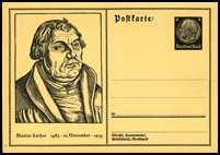 Todestag Goethes" mit Werteindruck "große Ziffer" 15 Pf karmin, ungebraucht DR-P 215 100 ausverk.