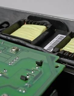 VLT Frequenzumrichter Komponenten zur Einhaltung des EMV Standards EN12015 sind integriert