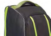 Polyester-Material Leichtgängiges Rollverhalten durch Deluxe-Inline-Skate-Räder Deluxe-Gleitbarren auf der Koffer-Rückseite inklusive belastbarer und rutschfester PVC-Bodenwanne