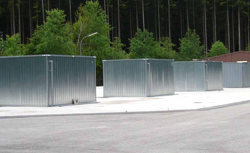 RAUM AUS STAHL BOS Container und Lagerhallen Neben den Stahlzargen produzieren wir in Emsdetten auch hochwertige Container und Hallen. Profitieren auch Sie von der einzigartigen Schnellbauweise.