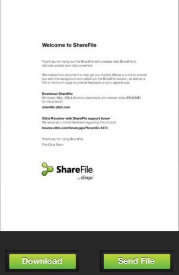 ShareFile Team Folder On/Off Premise Bestehende Netzwerk Shares CIFS File