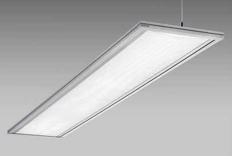 Das technische Design der Leuchtenfamilie SL720 LED ist geprägt durch eine extrem schlanke Silhouette mit der klassischen Schattenfuge zur Reduzierung der