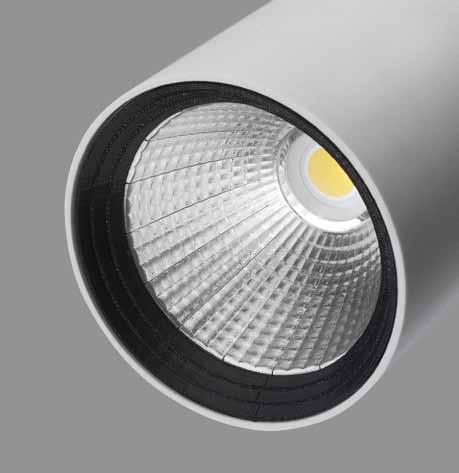 Strahler / Projektoren Strahler / Projektoren Navo NSH Nutzung: Die hocheffiziente LED-Leuchte Navo NSH ist eine Spezialistin zur Gangzonenbeleuchtung von hohen Decken von bis zu