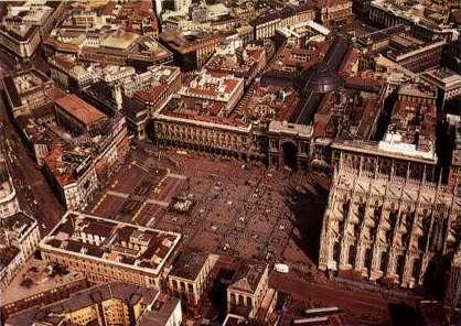 Milano, Piazza del Duomo Bisiach & Luzzatti (1978).