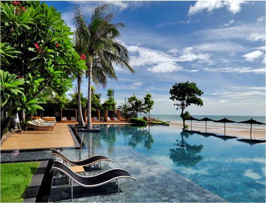 Wir empfehlen Ihnen folgende Hotels: Dusit Thani Hua Hin, Evason Hua hin Resort, The Palayana Hua Hin Resort,