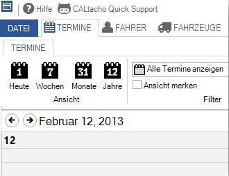 9. Datenübertragung von einer älteren CALtacho-Version zu CALtacho Damit Sie Ihre bestehenden Daten aus der ersten CALtacho-Version auch weiterhin nutzen können, müssen Sie die in den Einstellungen