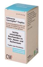 Beschwerden im Hals-, Nasen- und Rachenraum Echinacea-Cosmoplex -Tropfen Echinacea-Cosmoplex -Tropfen zum Einnehmen lindern leichte entzündliche Beschwerden im Hals-, Nasen- und Rachenraum.