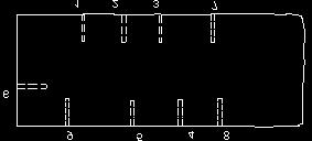5 MHz PK-Abstand 23 mm SRA (BE 2) 9 db LW = Lateralwellenecho VD = Grenzflächenecho