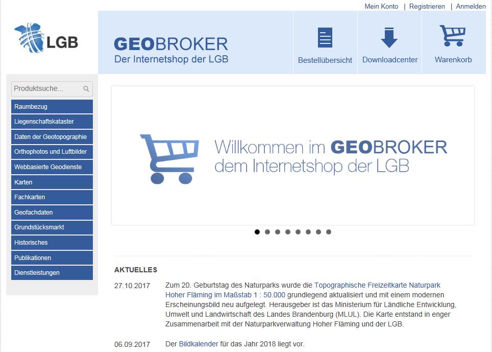 GEOBROKER Erweiterung