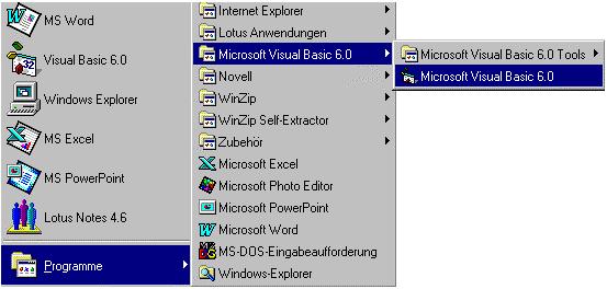 2 Visual Basic 6.0 - Grundlagen Programmierung 2 Grundlagen der Bedienung,QGLHVHP.