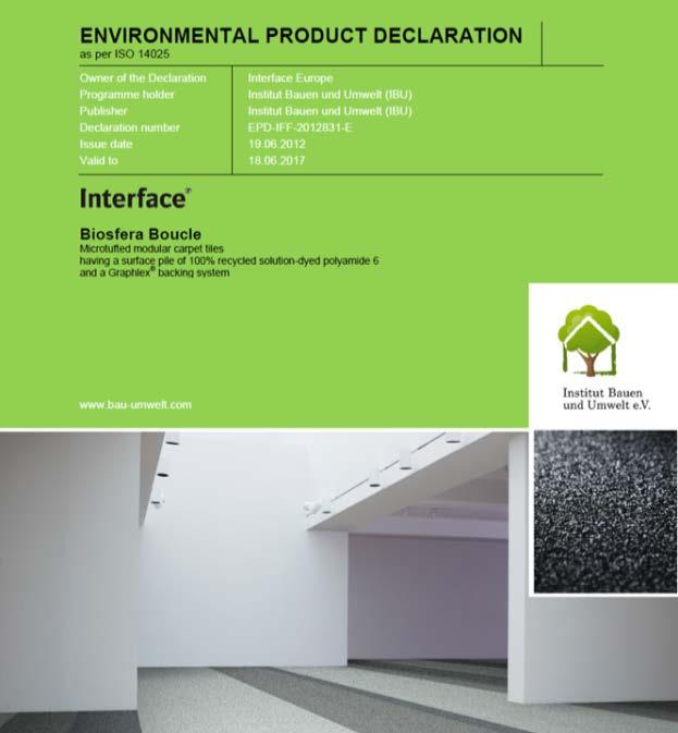 Umweltproduktdeklarationen (EPDs) Tool und Datengrundlage für die Bewertung der Umweltauswirkungen von Bauprodukten Tool zum