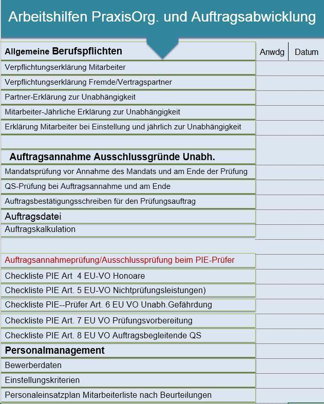 WP/StB/PrfQK Michael Gschrei, Anwender-Handbuch Jahresabschlussprüfung nach ISA Seite 4 1.