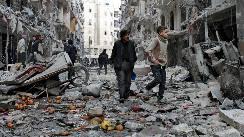 Der syrische Bürgerkrieg Enstehungskontext, Akteure, Perspektiven Vortrag von Lino Klevesath Evangelische